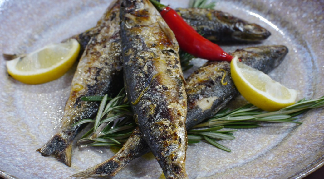 Sardinhas grelhadas